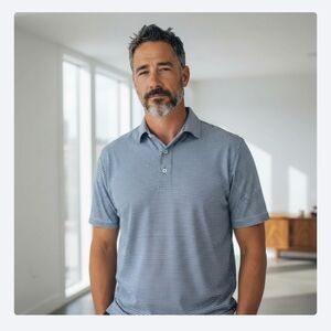 Martin Golf Polo Shirt Pima Cotton Mens Size Large